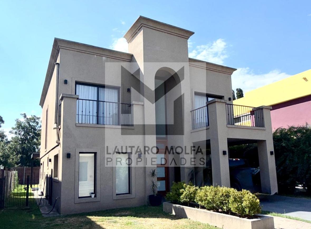 ALQUILER SEMIAMUEBLADO CASA 5 AMB. EN BARRIO SOLELOIR