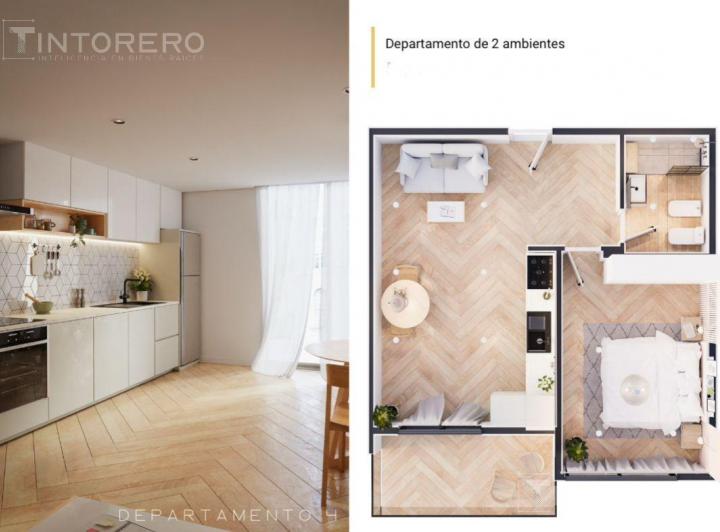 VENTA DEPARTAMENTO 2 AMB EN POZO HURLINGHAM 3
