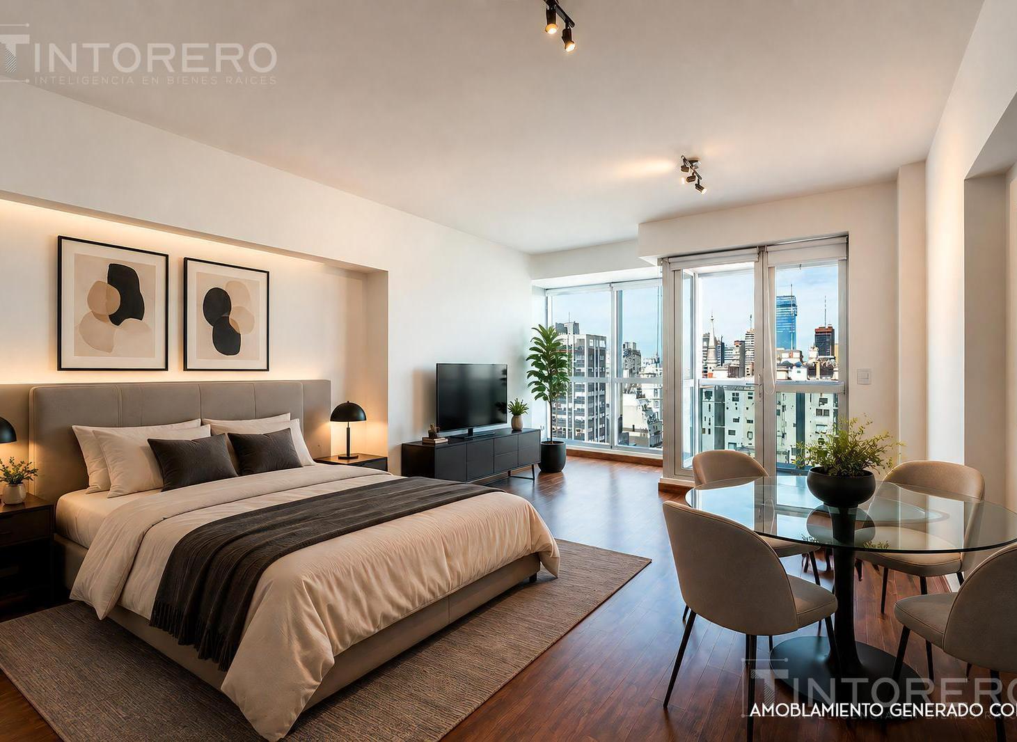 Foto de Monoambiente en venta piso 18 en Torre Bellini Esmeralda, Retiro., imagen 5
