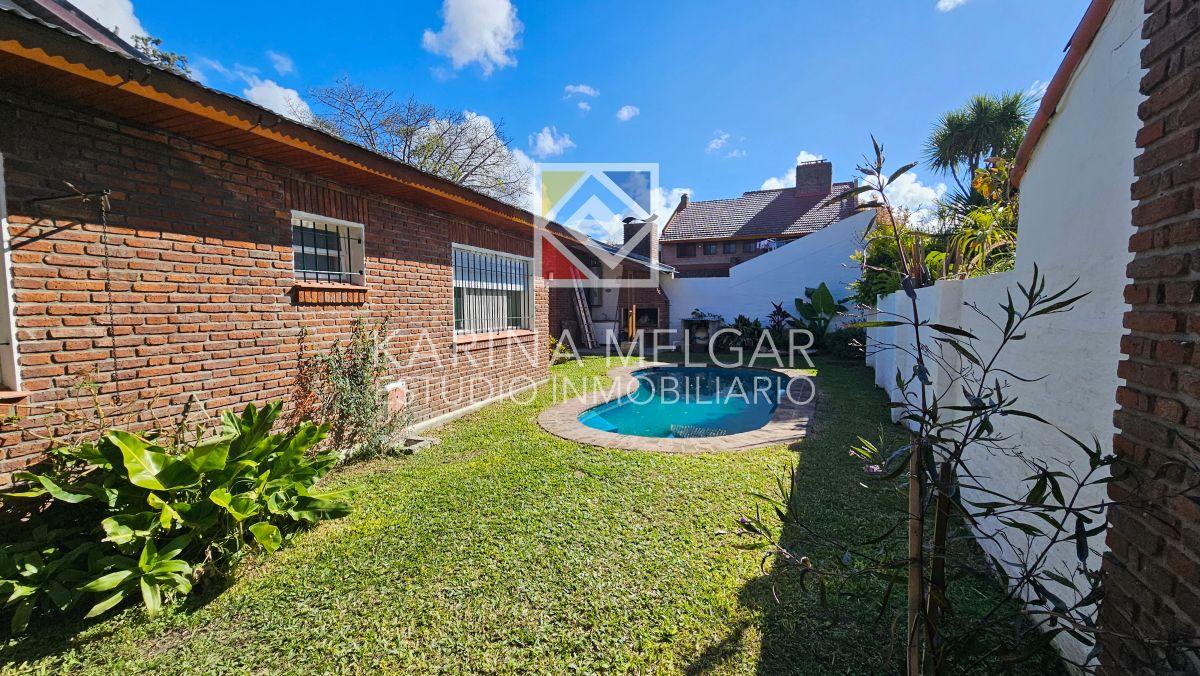 ALQUILER CASA DOS DORMITORIOS ESCRITORIO PILETA