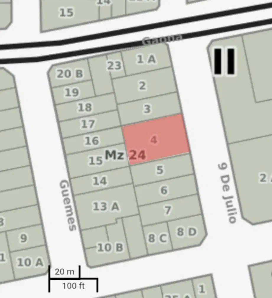 Terreno / Lote en venta de 650m2 ubicado en Ramos Mejía 5