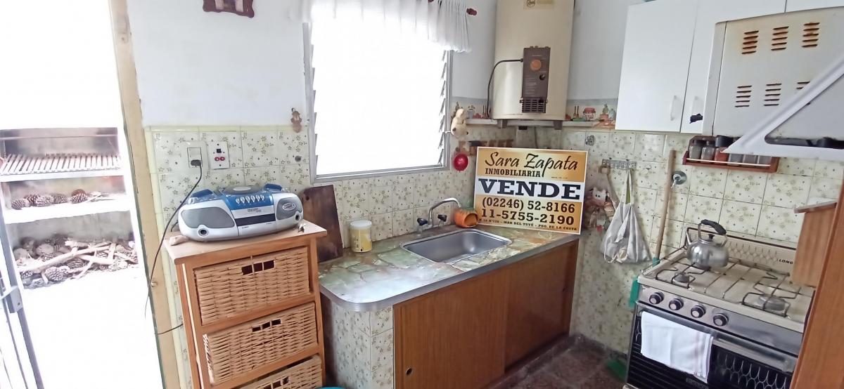 58 522 CASA 2 DORMITORIOS 3 AMBIENTES EN MITAD DE LOTE MAR DEL TUYÚ VENDE SARA ZAPATA INMOBILIARIA