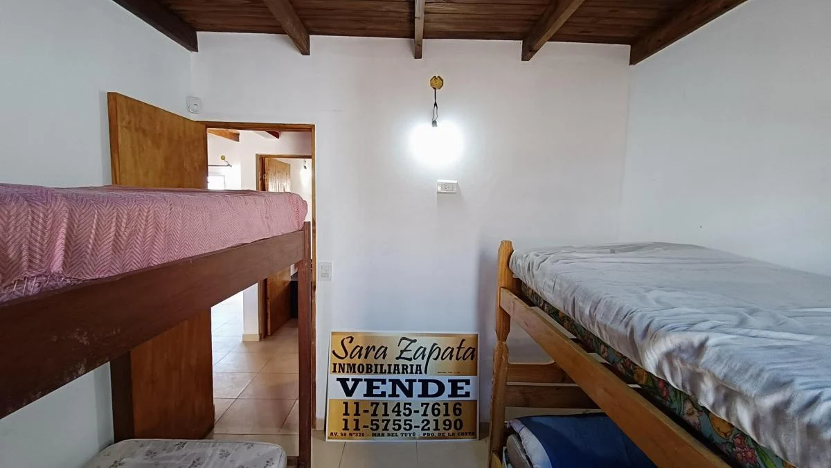 Calle 6 e/62 y 63 MAR DEL TUYÚ CHALET 3 AMB NUEVO VENDE SARA ZAPATA INMOBILIARIA