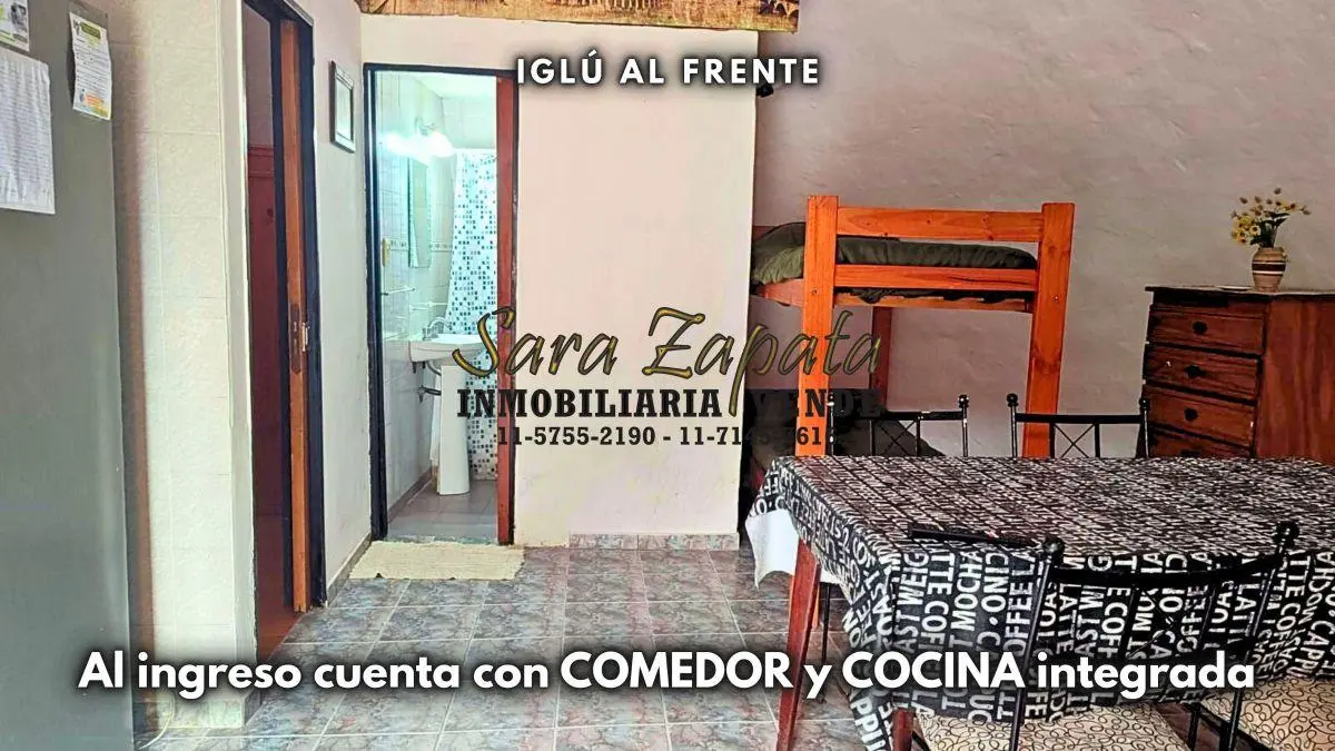64 675 3 CASAS DE 2 AMBIENTES EN LOTE PROPIO - 2 DOMOS - VENDE SARA ZAPATA Inmobiliaria 5