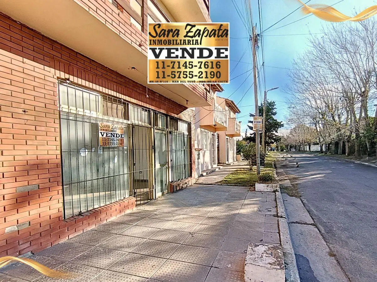 73 270 AMPLIO LOCAL COMERCIAL EN EL CENTRO DE MAR DEL TUYÚ VENDE SARA ZAPATA INMOBILIARIA 2
