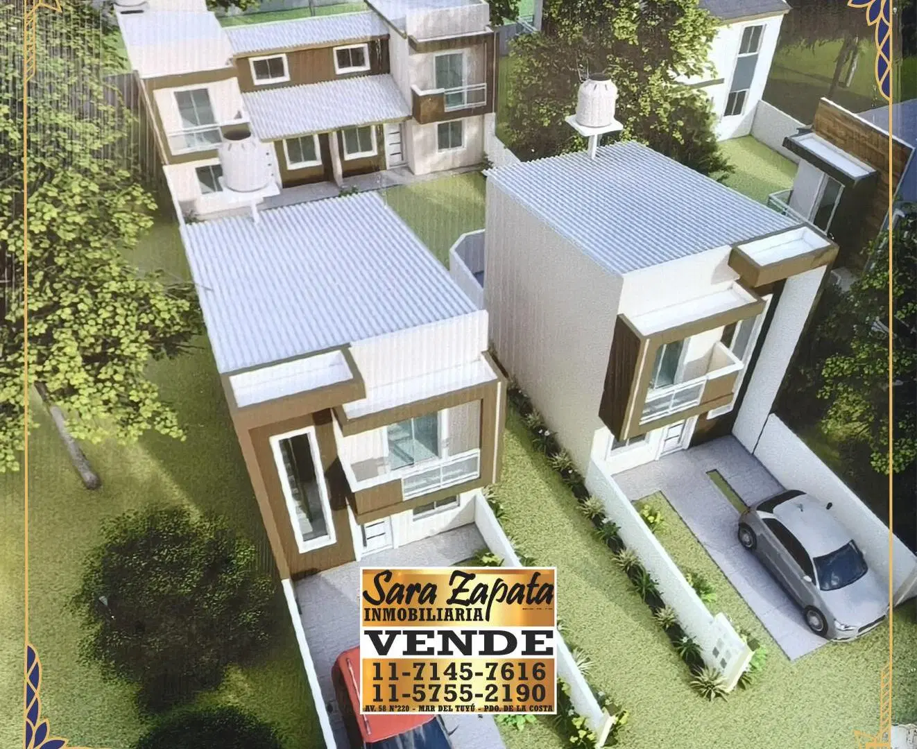 DÚPLEX 3 Y 4 AMBIENTES A ESTRENAR MAR DEL TUYÚ A 4 C. DEL MAR VENDE EN POZO SARA ZAPATA INMOBILIARIA 2