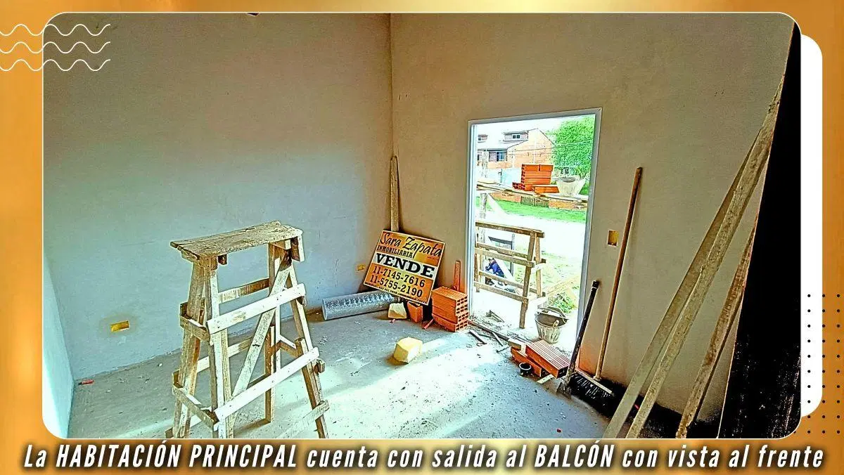 DÚPLEX Y CHALET 2 DORMITORIOS 3 AMBIENTES A ESTRENAR VENDE SARA ZAPATA INMOBILIARIA 5