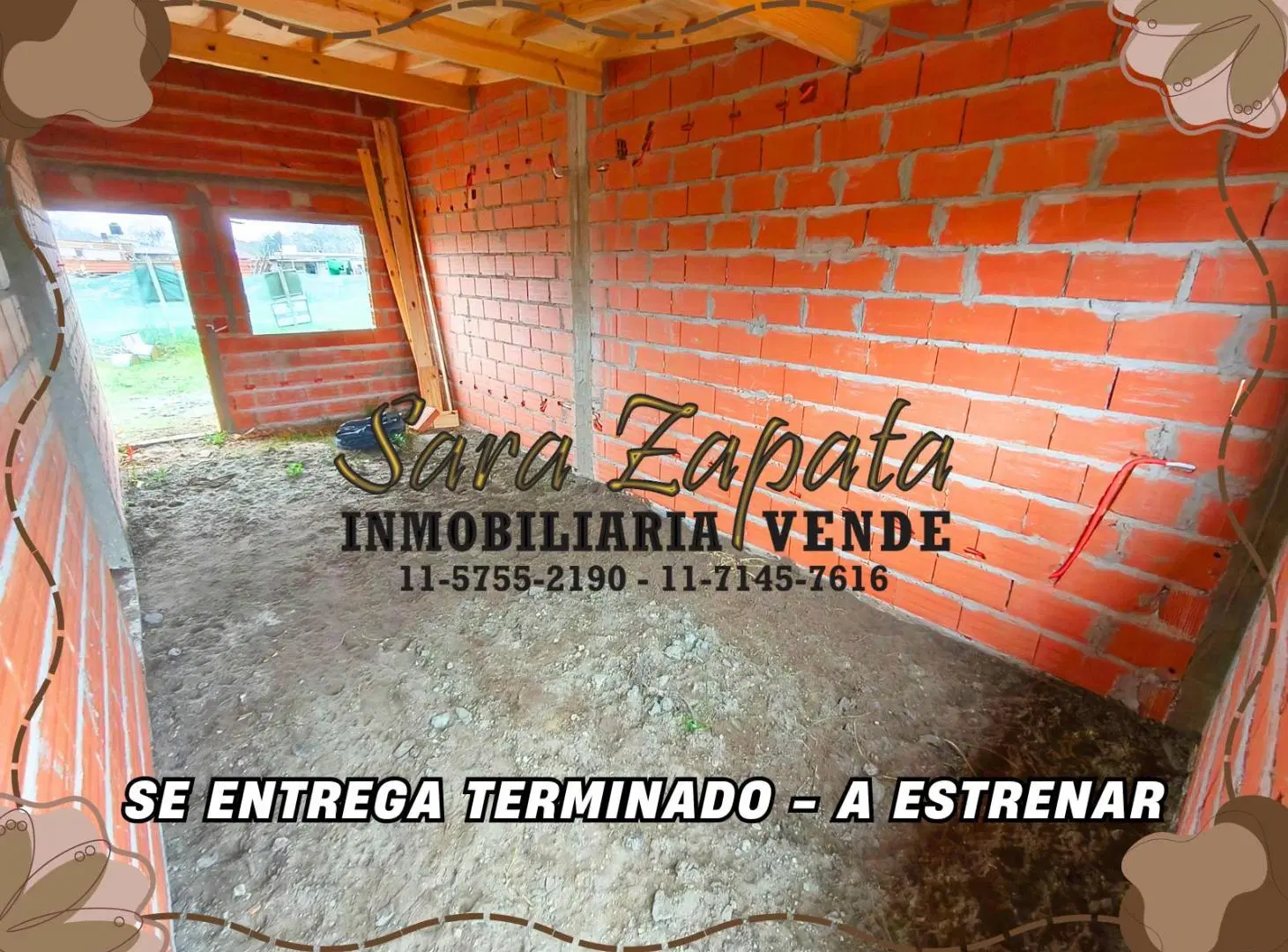 CHALET 3 AMBIENTES CON MITAD DE LOTE A ESTRENAR MAR DEL TUYÚ VENDE EN POZO SARA ZAPATA INMOBILIARIA 4