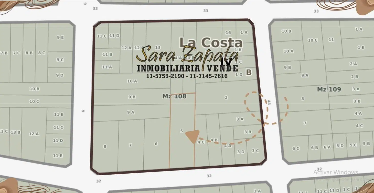 GRAN LOTE DE TERRENO BALDÍO 20*57,5 SAN CLEMENTE VENDE Sara Zapata Inmobiliaria 5