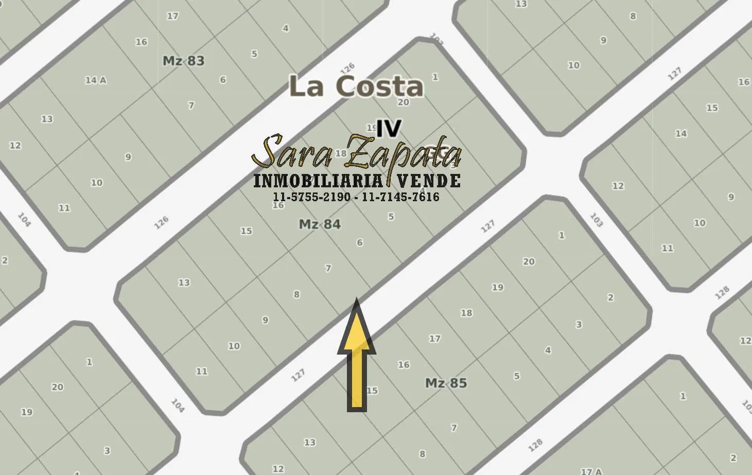 LOTE DE TERRENO BALDÍO 15*30 mts SANTA TERESITA VENDE SARA ZAPATA Inmobiliaria 5