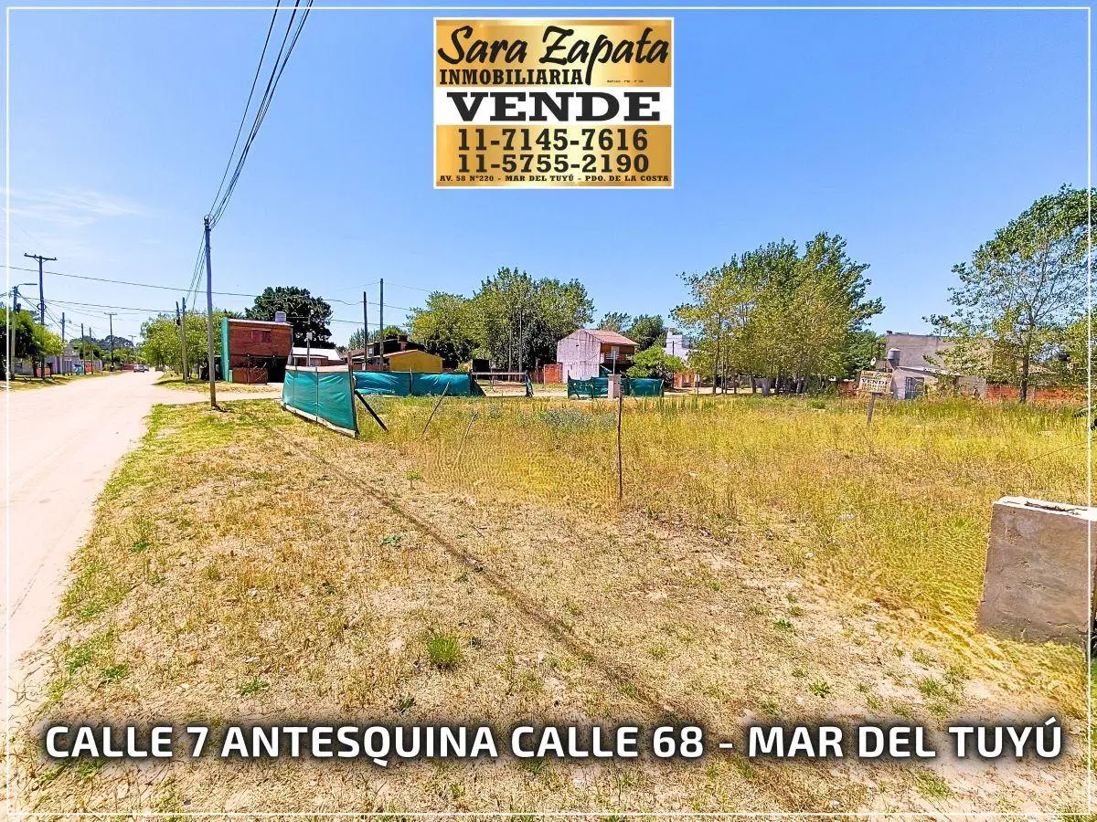 Excelente LOTE DE TERRENO BALDÍO 11,07*27 MTS VENDE SARA ZAPATA Inmobiliaria 3