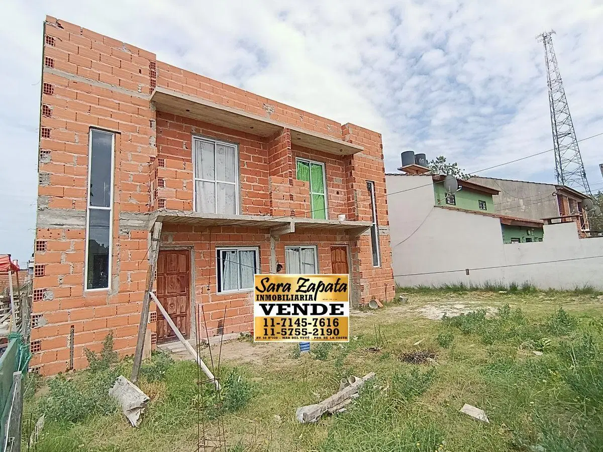 CHALET Y DUPLEX 3 Y 4 AMBIENTES A ESTRENAR 4 A CUADRAS DEL MAR EN MAR DEL TUYÚ VENDE SARA ZAPATA IN 4