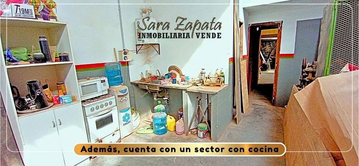 Gran Galpón con amplio Lote en esquina San Bernardo Vende Sara Zapata Inmobiliaria 4
