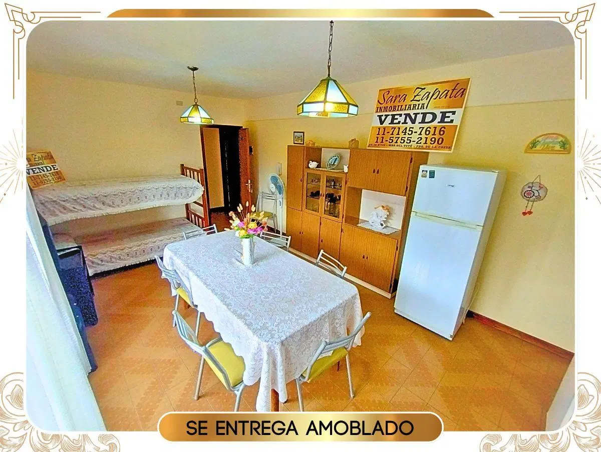 Santa Teresita 3 AMBIENTES con 2 BALCONES VENDE Sara Zapata INMOBILIARIA 5