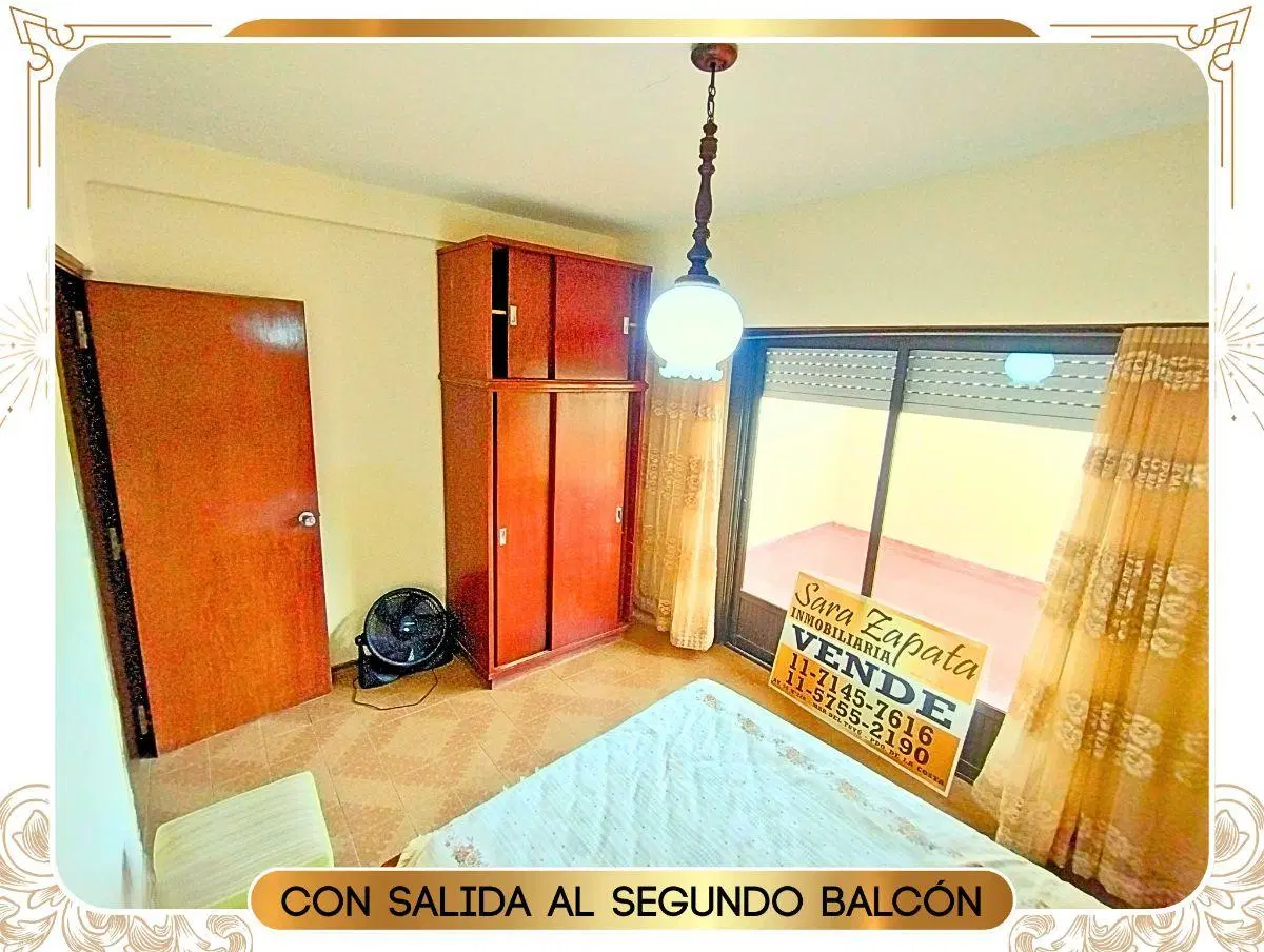 Santa Teresita 3 AMBIENTES con 2 BALCONES VENDE Sara Zapata INMOBILIARIA 4