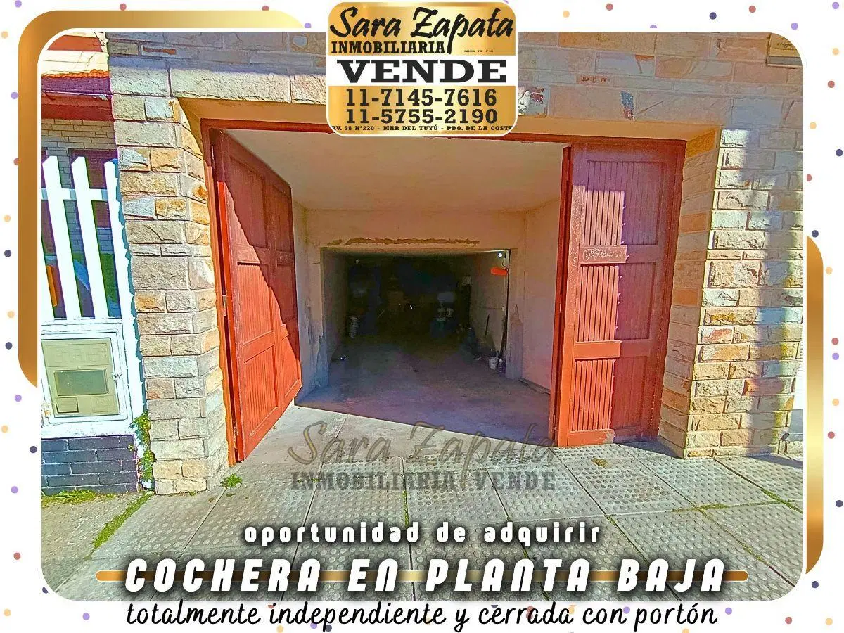 Santa Teresita 3 AMBIENTES con 2 BALCONES VENDE Sara Zapata INMOBILIARIA 8