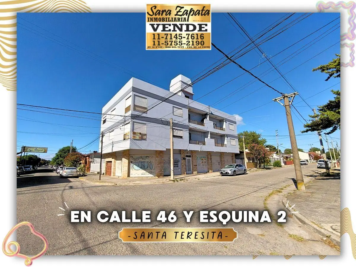 Santa Teresita DEPARTAMENTO 2 AMBIENTES con BALCÓN al CONTRAFRENTE VENDE SARA ZAPATA INMOBILIARIA 5