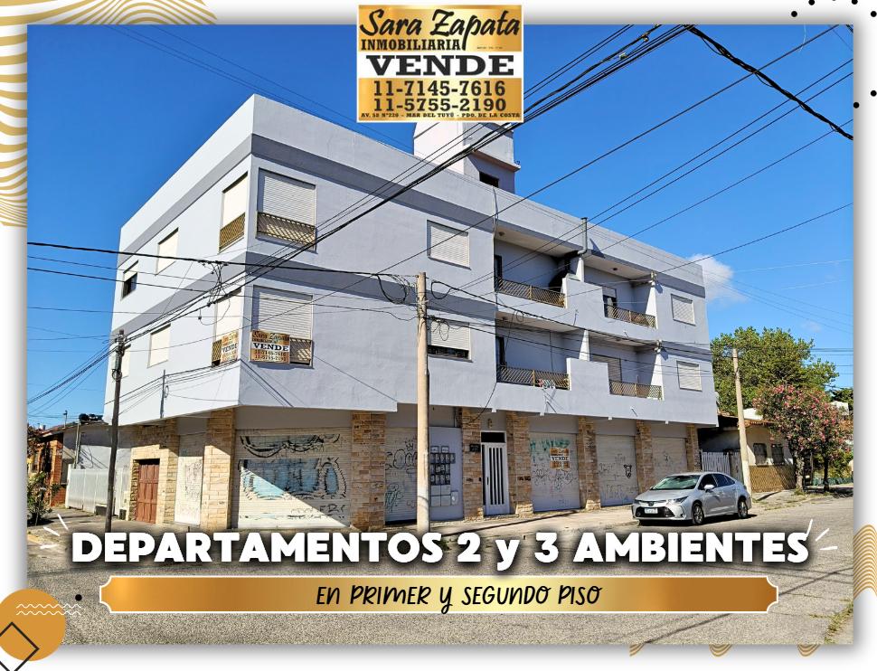 DEPARTAMENTOS 3 AMBIENTES 200 mts del mar Santa Teresita VENDE Sara Zapata INMOBILIARIA