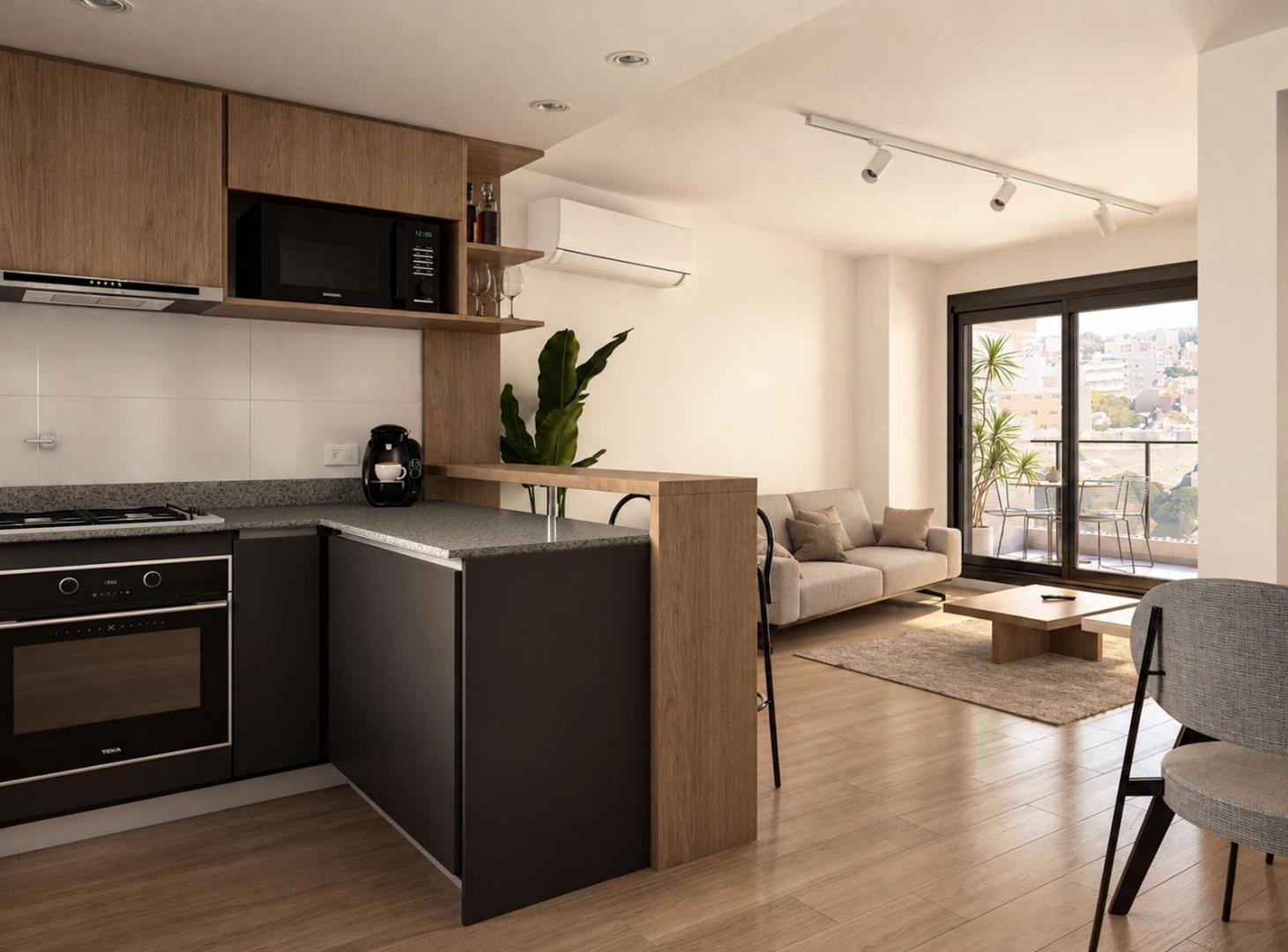 Foto de Venta 2 dormitorios al frente con terraza exclusiva en construccion, imagen 2
