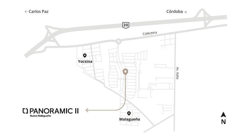 Foto de VENTA LOTE NUEVO MALAGUEÑO 250MTS APTO VIVIENDA, imagen 2