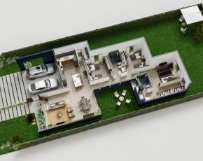 Foto de Mapa Propiedades Vende Casa. a Estrenar en TIERRAS ALTAS., imagen 1