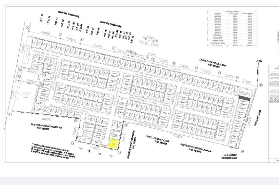 Foto de Mapa Propiedades Vende Terreno en Barrio Privado Acacias de Terrada., imagen 1