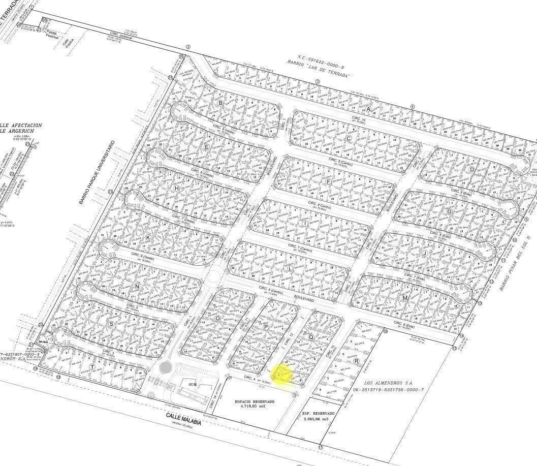 Foto de Mapa Vende Lote en Barrio Lar de Malabia, imagen 4