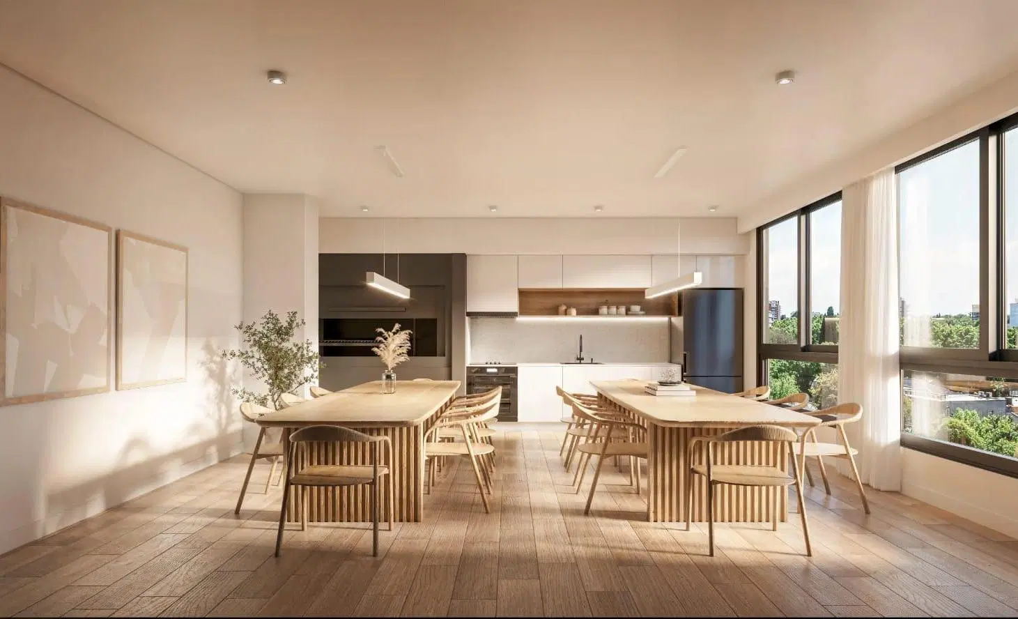 Venta de departamento de dos ambientes EN CONSTRUCCIÓN con balcón aterrazado en Belgrano 5