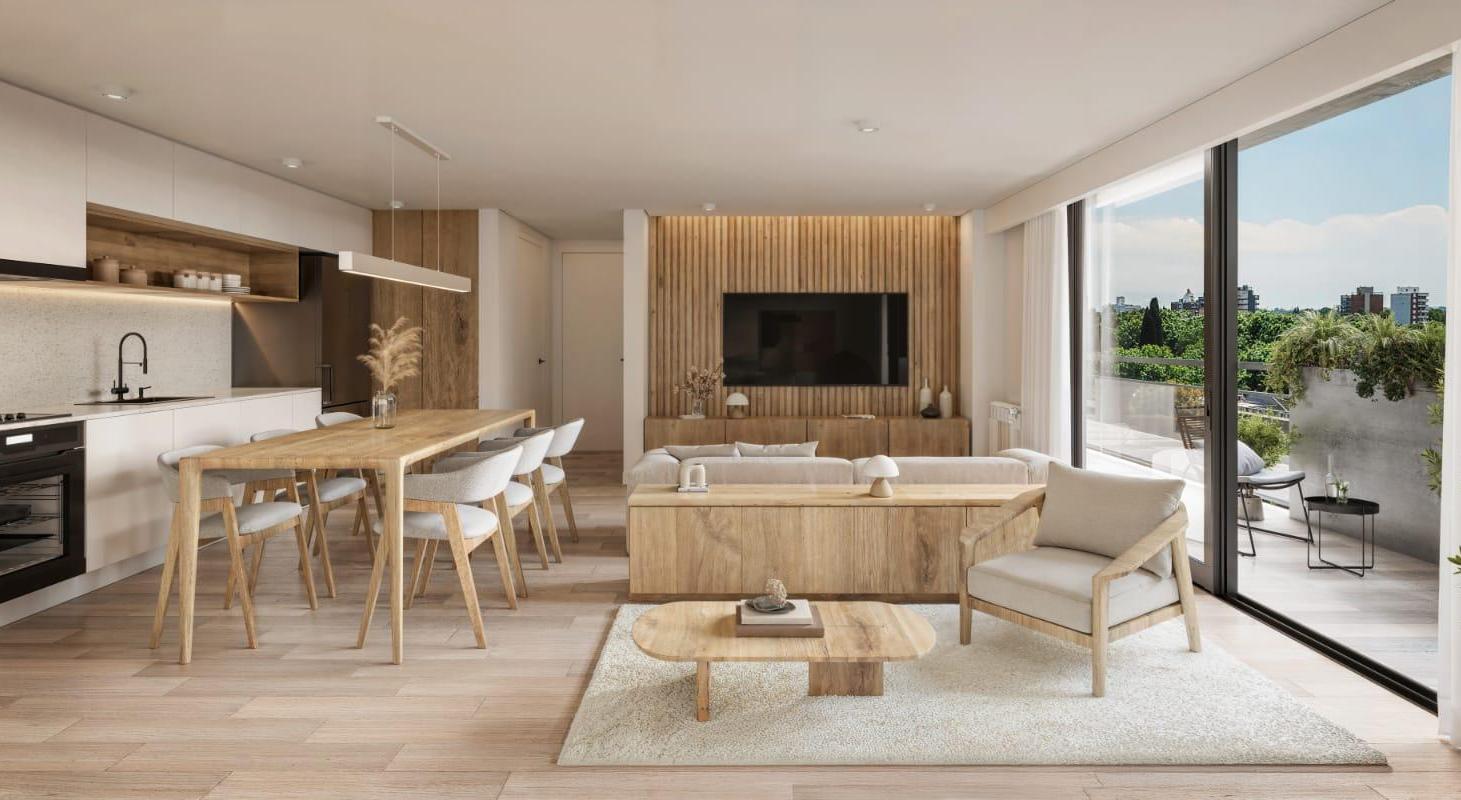 Foto de Venta de departamento de dos ambientes EN CONSTRUCCIÓN con balcón, imagen 4