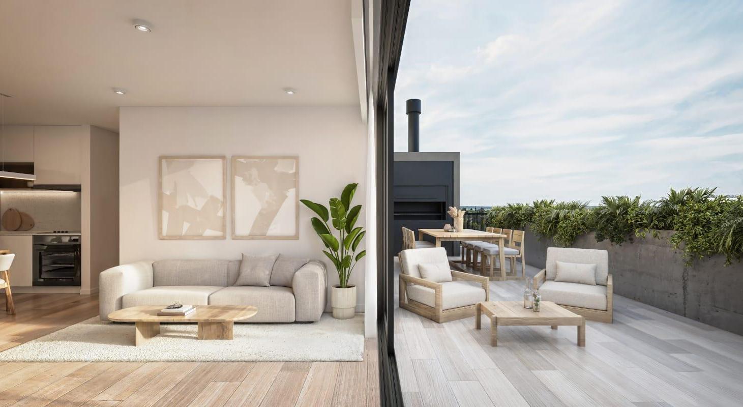 Foto de Venta de departamento de dos ambientes EN CONSTRUCCIÓN con balcón, imagen 1