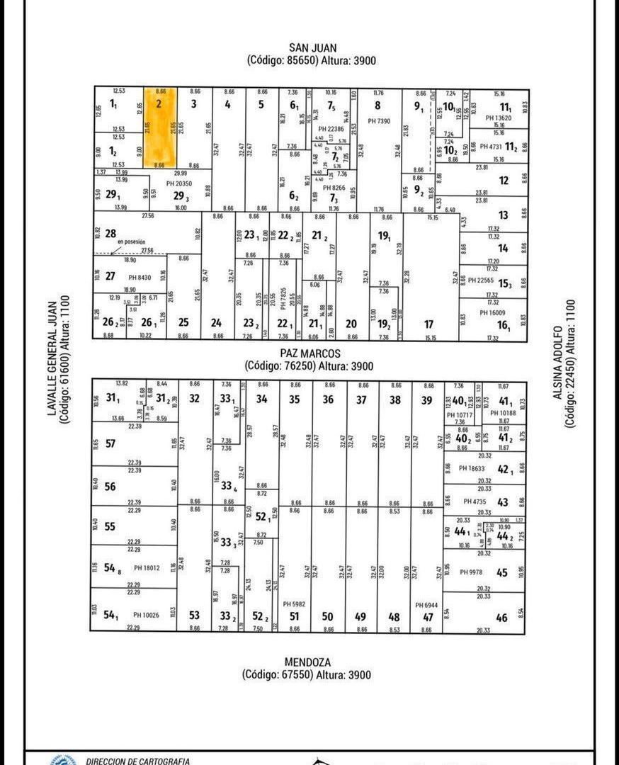 VENTA: LOTE PARA CONSTRUCTORA SAN JUAN 3900