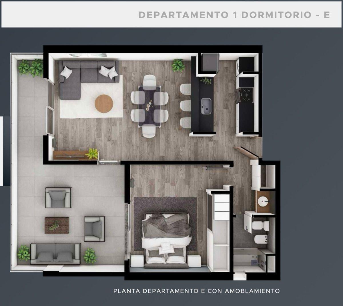 1 Dormitorio en Venta Bv. Sgto. Cabral Pozo