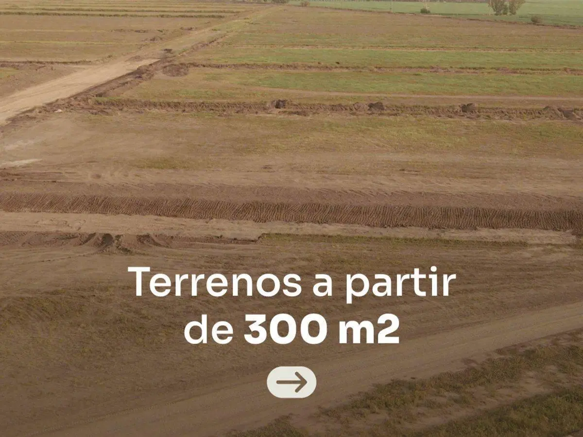 VENTA TERRENO 300MT2 - BARRIO ABIERTO CERCANO 2
