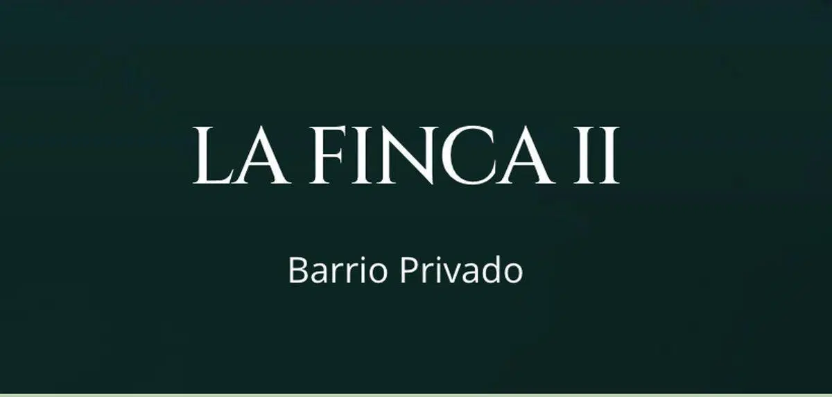 Oportunidad | Lote 608 m² en Finca II – Funes 6
