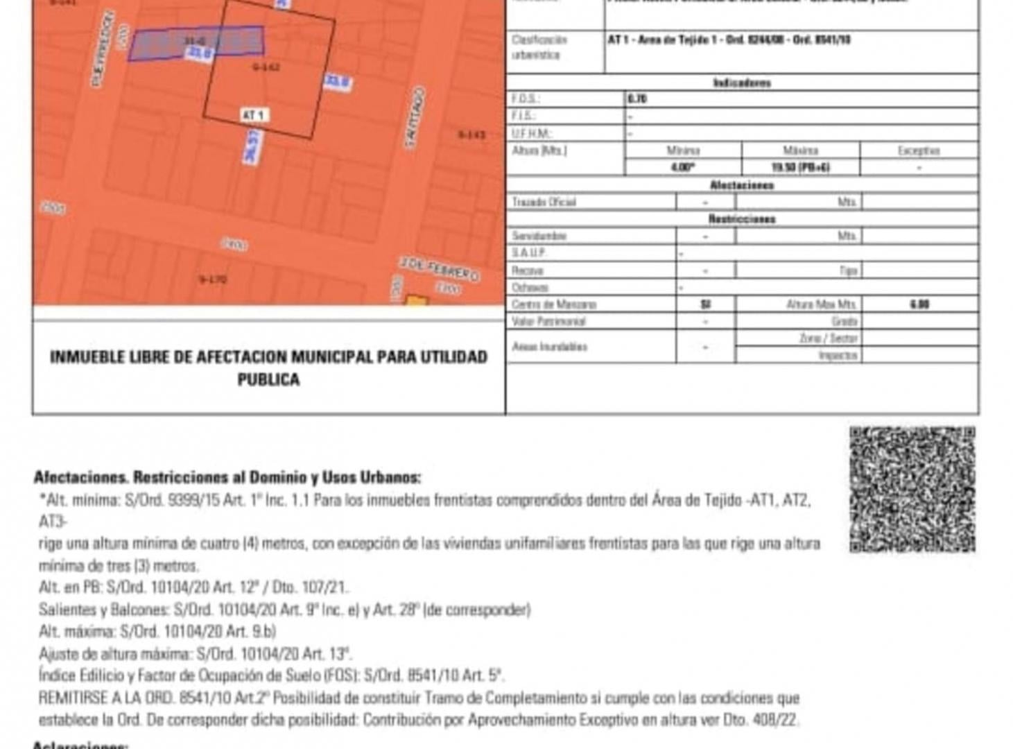 LOTE ESTRATÉGICO EN BARRIO LOURDES