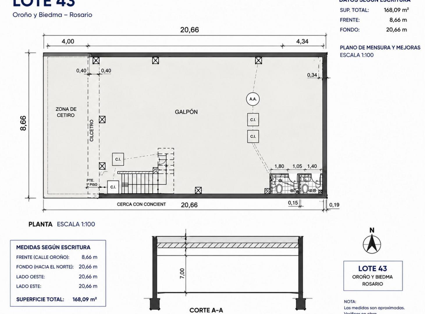 Foto de Salón / Local en venta sobre Bv. Oroño, imagen 2