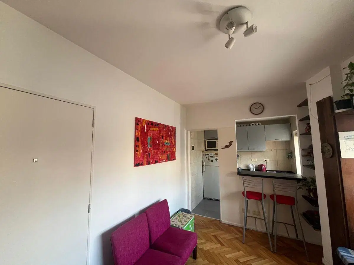 Alquiler temporario 2 ambientes amoblado piso alto Palermo Hollywood 3