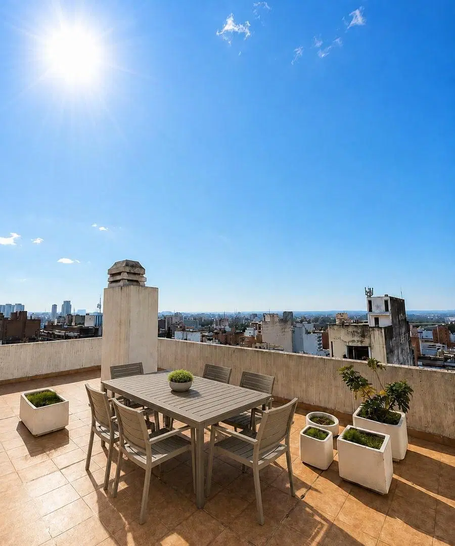 VENTA SEMIPISO DE CATEGORÍA CON TERRAZA PRIVADA | 3 DORMITORIOS | 2 COCHERAS | BV. CHACABUCO 1