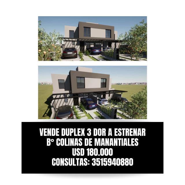 Foto de DUPLEX A ESTRENAR 3 DORM - B° COLINAS DE MANANTIALES, imagen 1