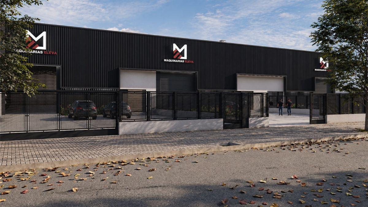 Galpon a estrenar de mil metros con playon de maniobras