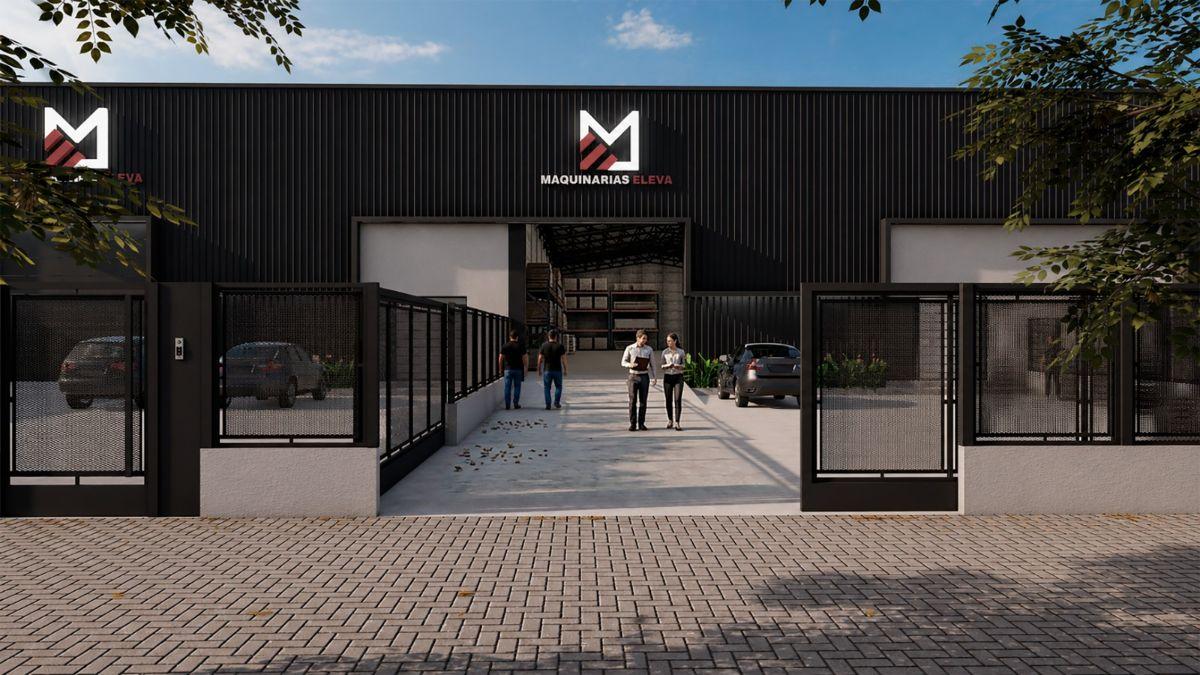 Galpon a estrenar de mil metros con playon de maniobras