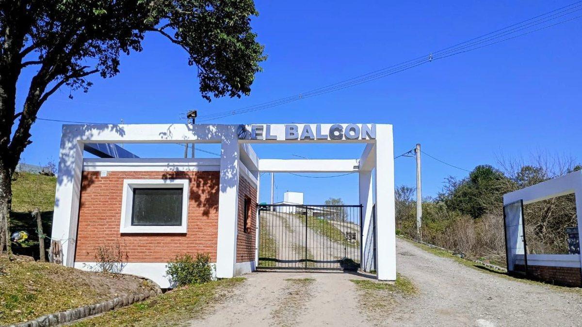 VENTA TERRENO Barrio el Balcon. El siambon-Raco