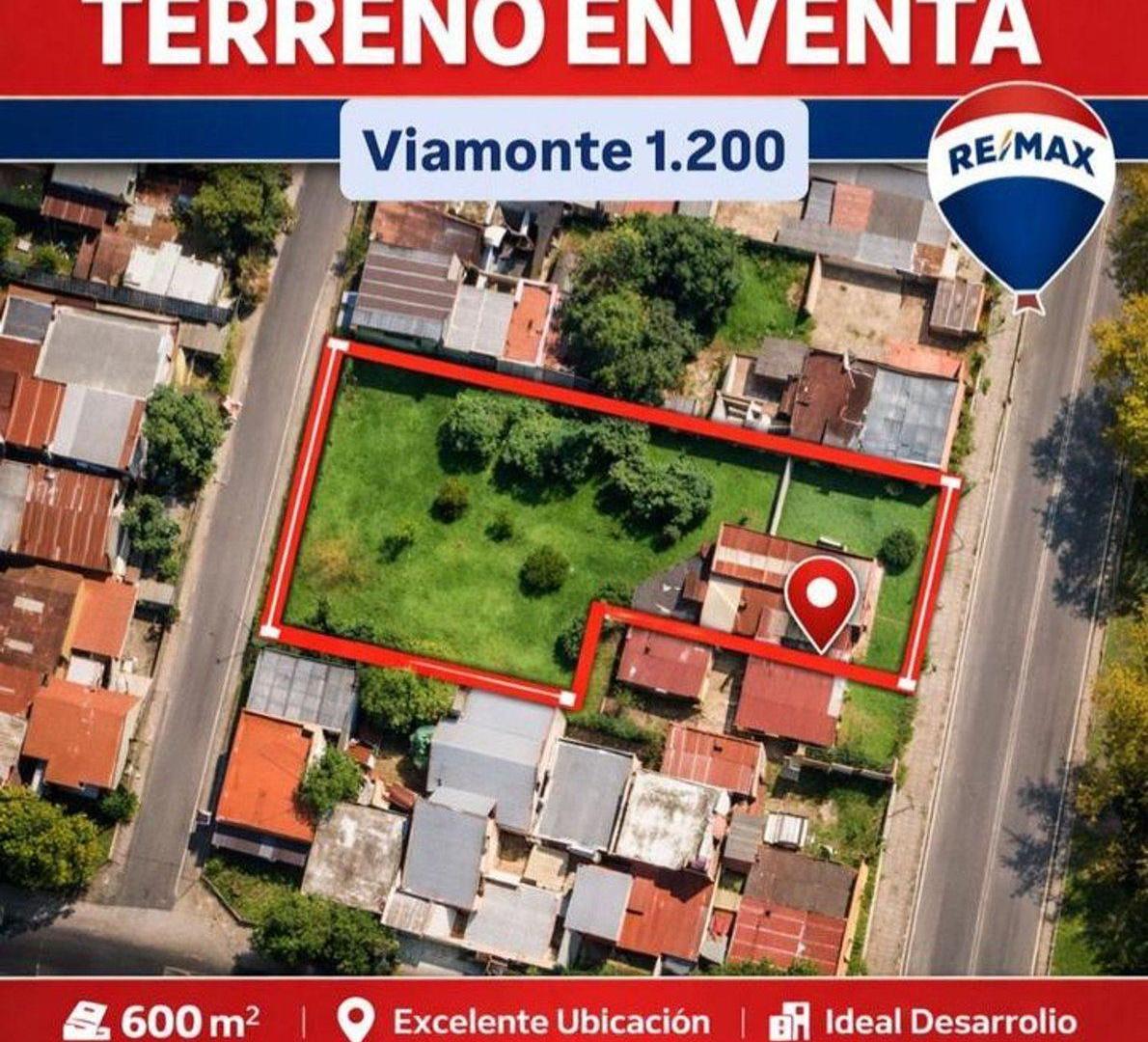 Foto de VENTA TERRENO (1.526 M2) - VIAMONTE 1.200, imagen 1