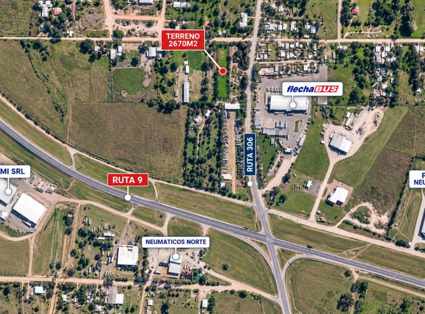 Foto de VENTA TERRENO 2700M2-RUTA 306 Y RUTA 9- VALLISTOS, imagen 2