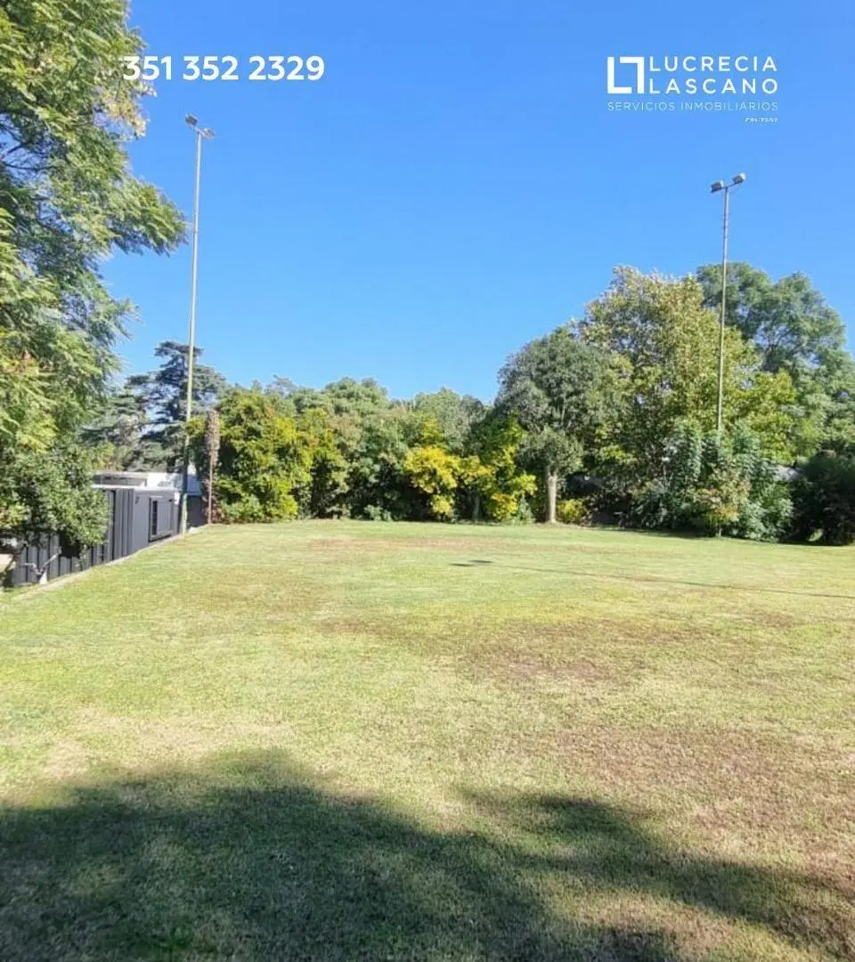 Terreno plano en Villa Allende Lomas a metros Av. Argentina 2
