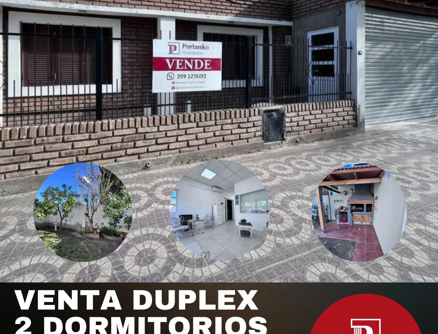 VENTA DUPLEX DOS DORMITORIOS, QUINCHO PARRILLA / LOCAL CON GABINETE 4