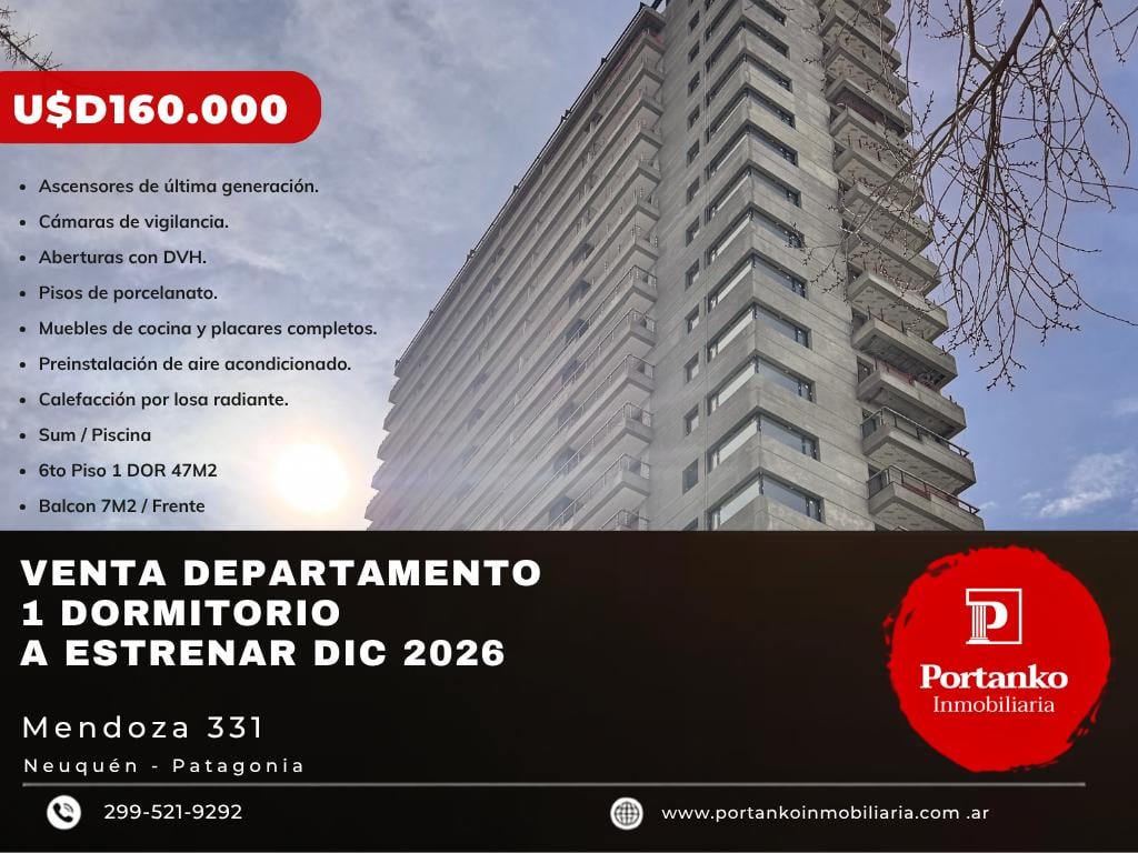 Foto de VENTA DEPARTAMENTO DE 1 DORMITORIO A ESTRENAR, imagen 1