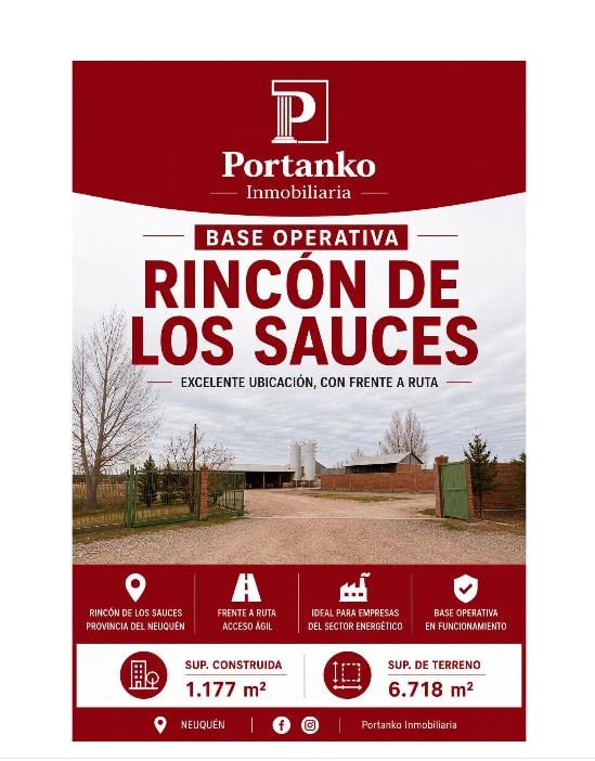 Foto de VENTA DE BASE OPERATIVA EN RINCÓN DE LOS SAUCES, imagen 2