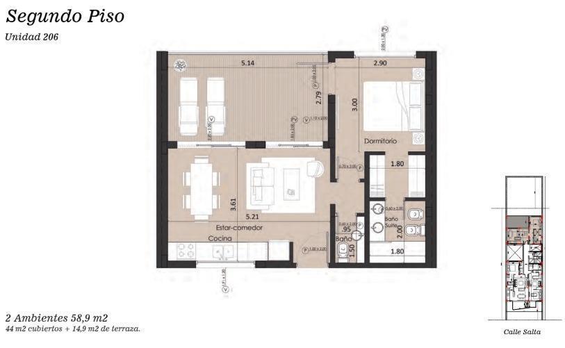 Departamento en San José
