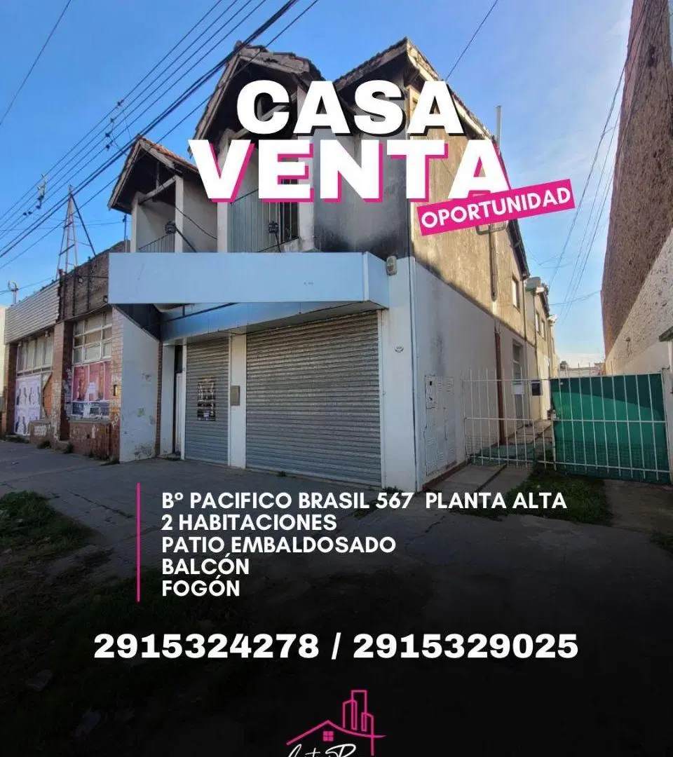 Departamento Planta Alta 2 Dormitorios B° Pacifico 2